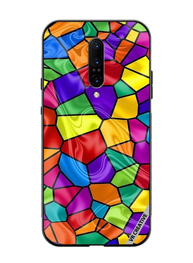 VR CREATIVE Protective Case Cover For OnePlus 7 Pro Mix Color Design  Multicolour - Image 1