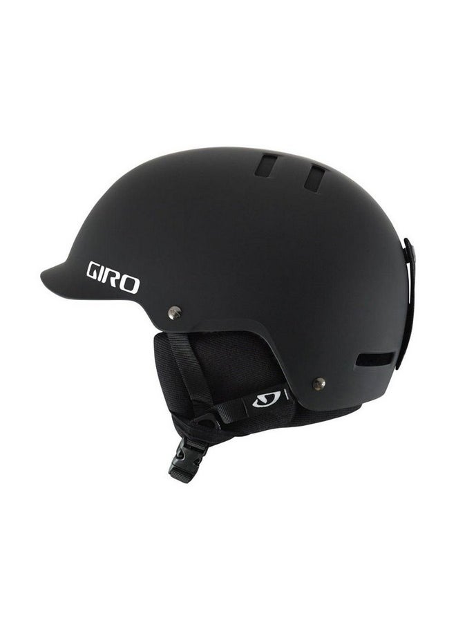 GIRO Surface S Snowboard Ski Helmet (Matte Black, Large)  - Image 1
