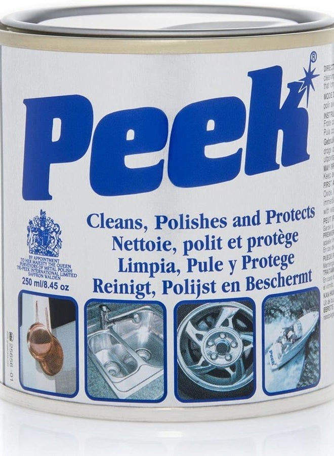 peek Tri--33007 Polish, Aluminum and Chrome Metal Polish - 250ml (9.83 oz) Can - Image 1