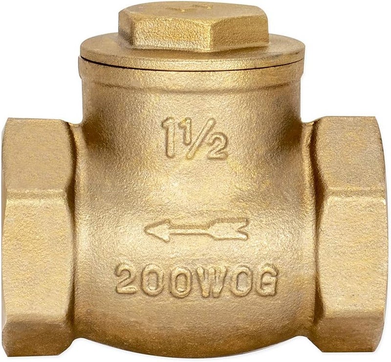 إيست مان EZ-FLO 20429LF صمام فحص تأرجحي، 1-1/2 بوصة، نحاسي - Image 2
