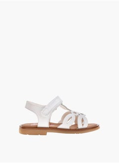 Pablosky Girls Strap Sandals With Hook And Loop Closure  - Image 1