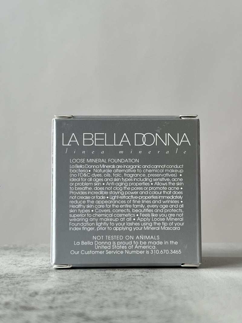 La Bella Donna Loose Mineral Foundation, Non-Chemical SPF50, Only 4 Ingredients, Reef-Safe, Non-Nano, Natural Mineral Makeup with Sun Protection | 10g | Crema - Image 5