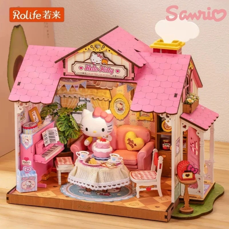 Rolife New Rolife Building Blocks Super World Happy Party House Assembly Model Ornament Toy Collection Gift, DWL02 5842337 - Image 2