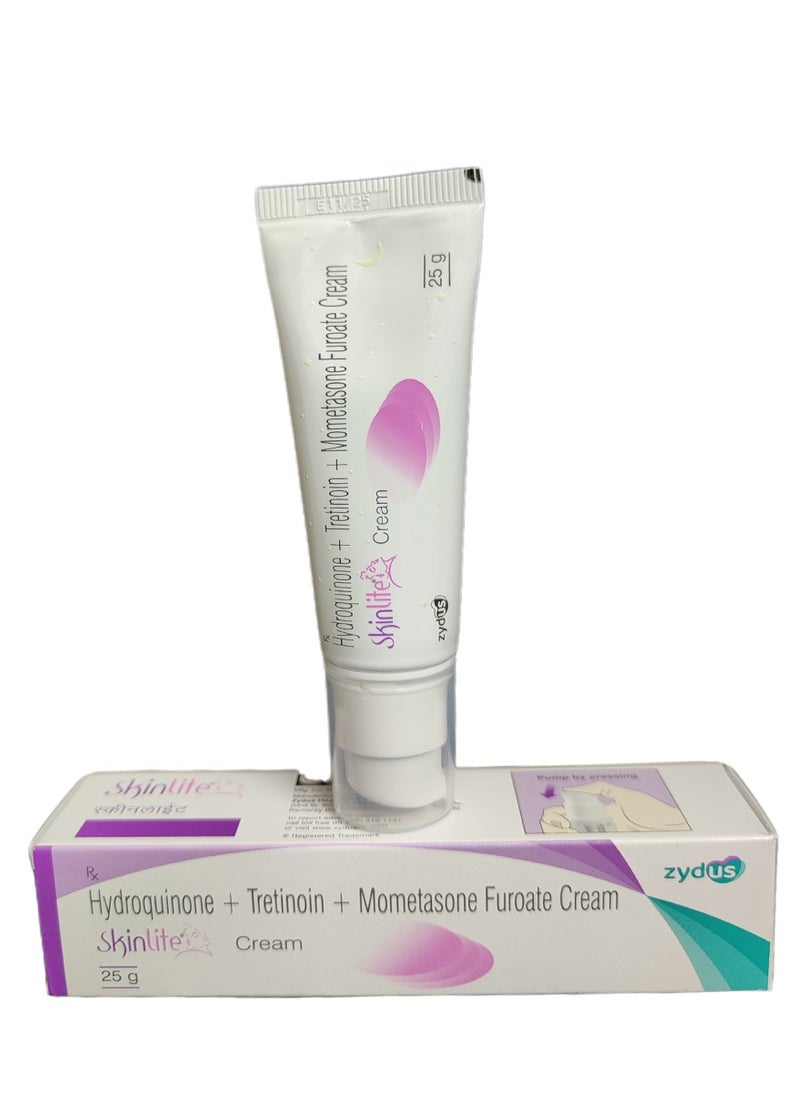 Hydroquinone+Tretinoin+Mometasone Furoate Skinlite Cream 25g
