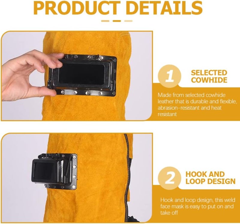 klarako Welding Hood OUR SERVICE: If you are not satisfied with our product or received a broken one, please feel free to, we will try our best to solve the problem for you. - Image 3