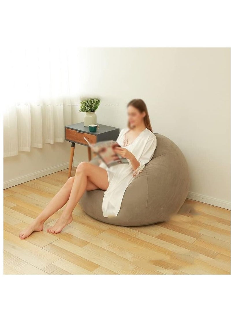 MLADEN حقيبة قابلة للنفخ كرسي أريكة هوائية قابل للنفخ في الهواء الطلق كرسي أريكة كسولة قابل للغسل قابل للطي أريكة كبيرة قابلة للنفخ لتنظيم الألعاب القطيفة أو رغوة الذاكرة لغرفة المعيشة أثاث أريكة الترفيه الفصل - Image 4