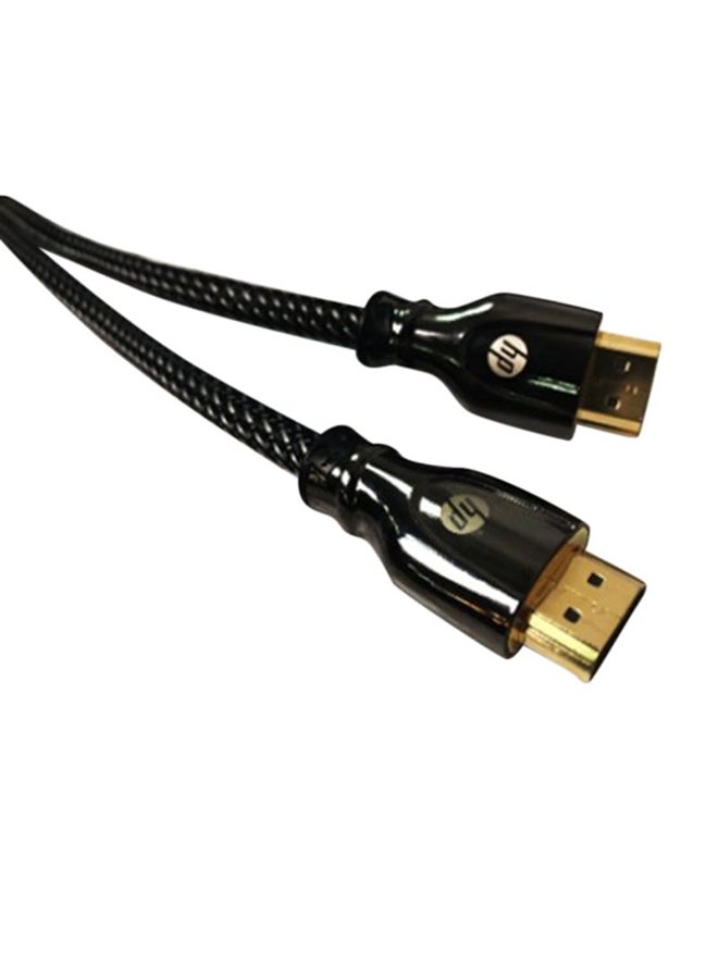 HP Pro Metal High Speed Cable HDMI Black - Image 1