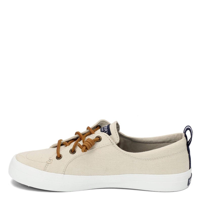 Sperry Ladies Footwear Sperry Women's Crest Vibe Linen Sneaker, Oat,6.5 W US - Image 5