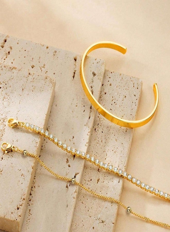YANCHUN Shell Bracelet Beach Jewelry for Women Gold Bracelet Stack Boho Summer Dainty Jewelry for Women Trendy 2025 - Image 5