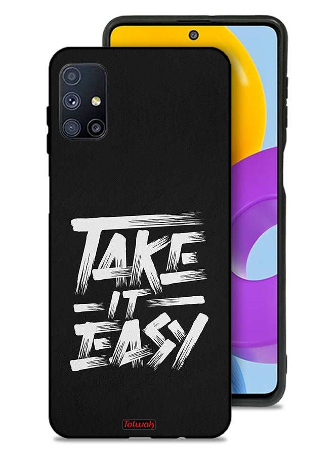 Tolwak Samsung Galaxy M51 Protective Case Cover Take It Easy - Image 1