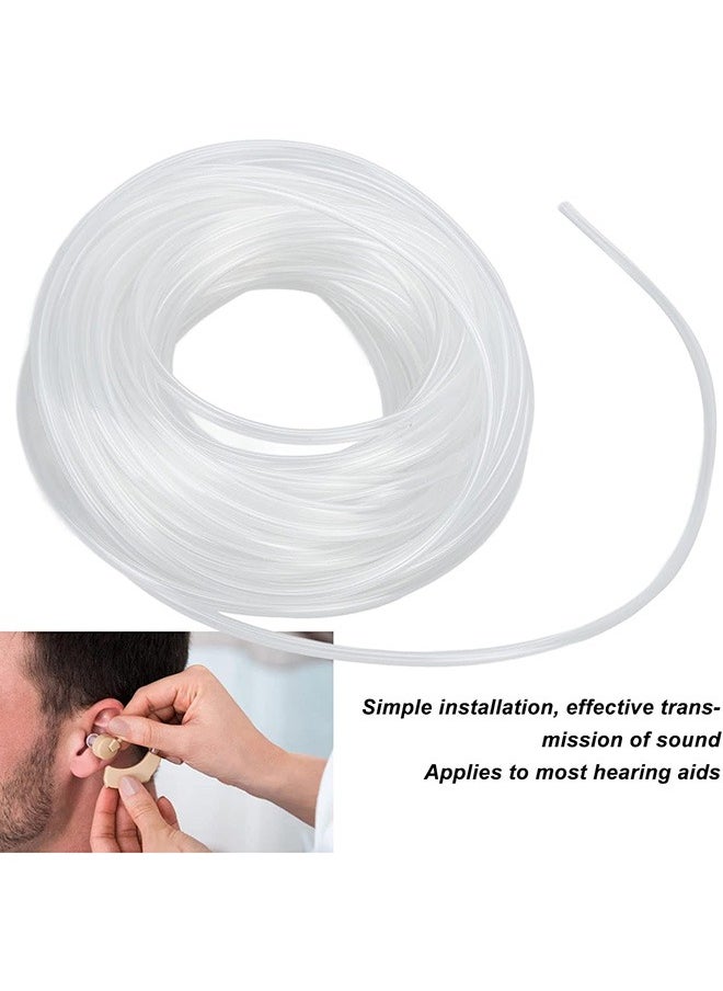 Hearing Aid Tube 10M Length Universal Transparent PVC Hearing Aid for Hearing Aid