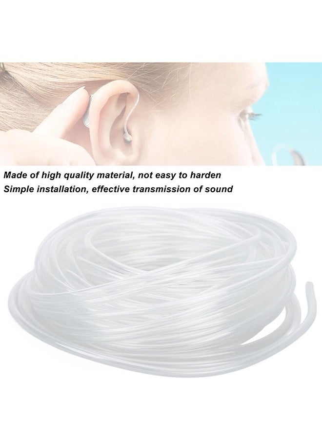 Hearing Aid Tube 10M Length Universal Transparent PVC Hearing Aid for Hearing Aid