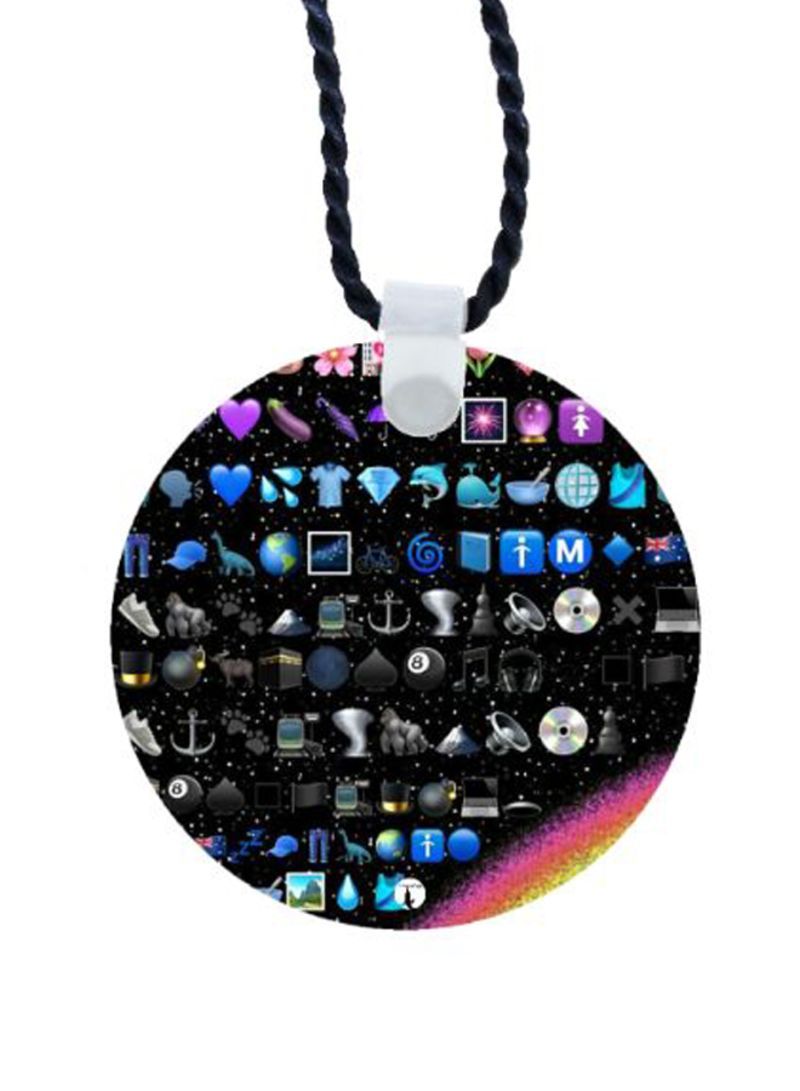 RKN Emoji Printed Car Mirror Pendant - Image 2