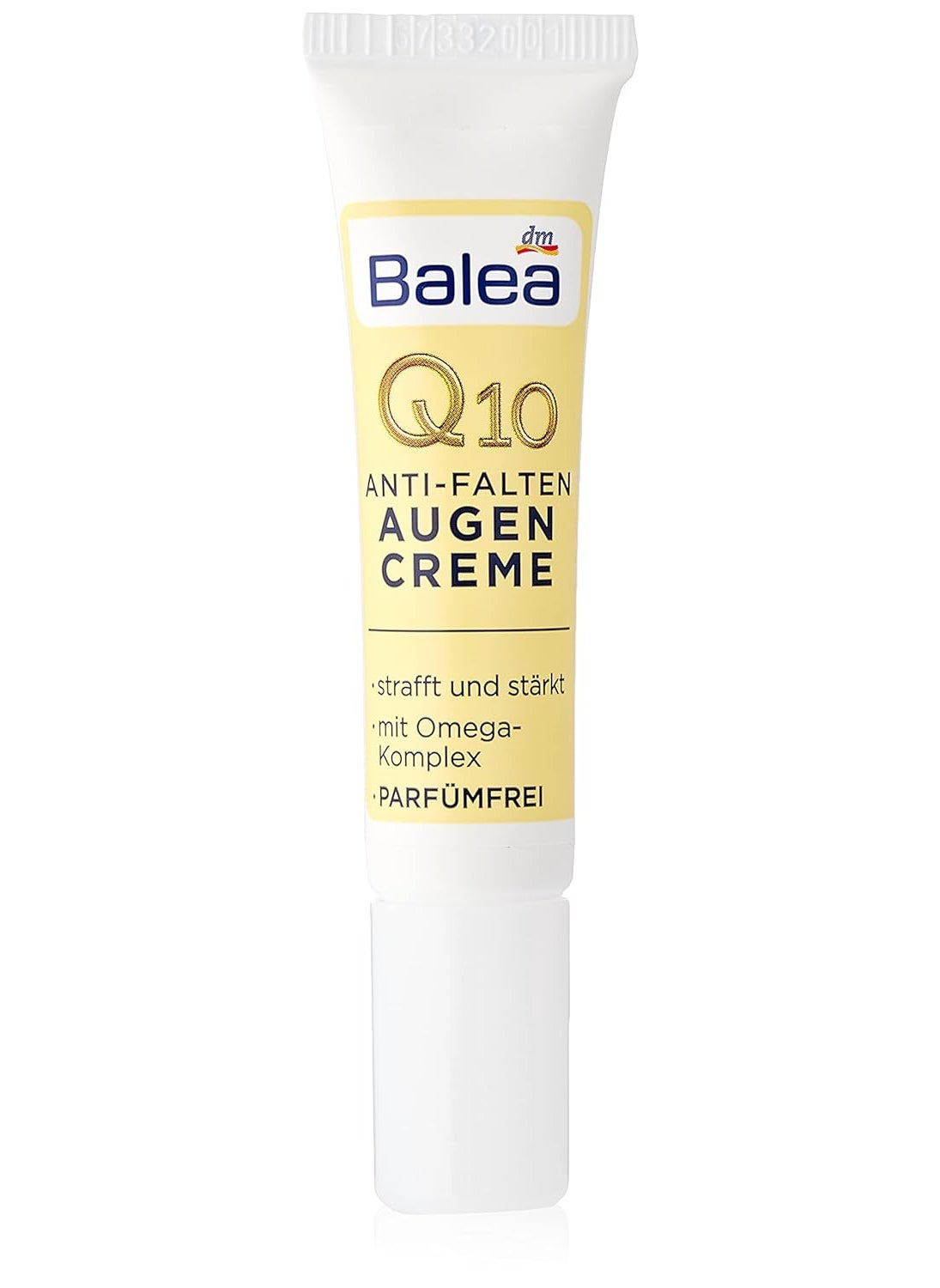 AntiWrinkle Eye Cream Q10 with Omega Complex  Perfumefree PEGfree Vegan Not Tested on Animals  15 ml by Balea