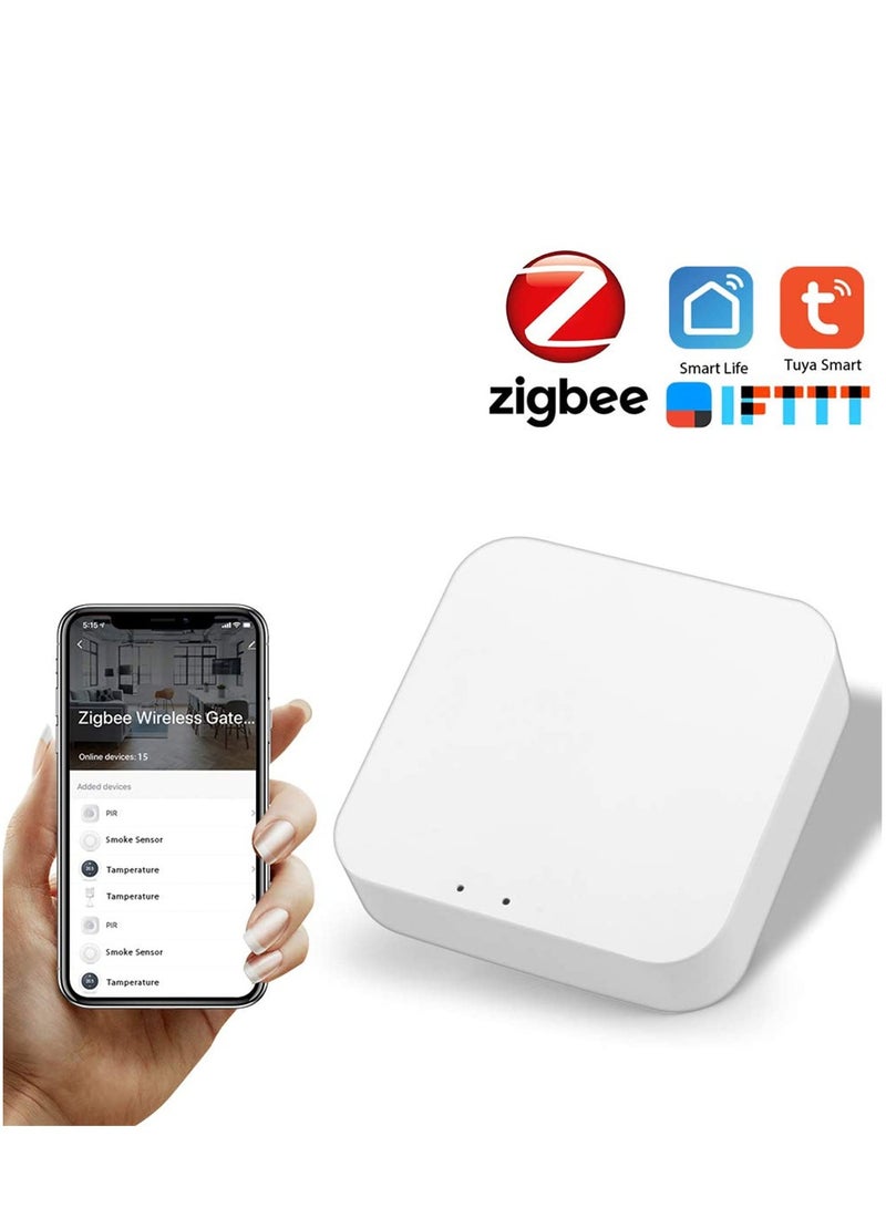 Tuya ZigBee 3.0 Smart Gateway Hub Smart Home Bridge Smart Life APP Wireless Remote Controller Works with Google Home - Image 3