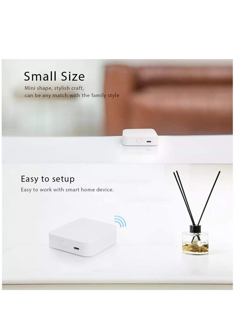 Tuya ZigBee 3.0 Smart Gateway Hub Smart Home Bridge Smart Life APP Wireless Remote Controller Works with Google Home - Image 4