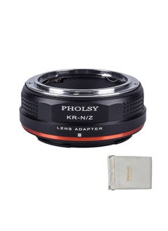 PHOLSY Lens Mount Adapter Compatible with Konica AR Lens to Nikon Z Mount Camera Body Compatible with Nikon Z fc, Z30, Z9, Z8, Z6, Z7, Z5, Z50  - Image 1