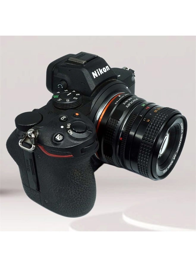 PHOLSY Lens Mount Adapter Compatible with Konica AR Lens to Nikon Z Mount Camera Body Compatible with Nikon Z fc, Z30, Z9, Z8, Z6, Z7, Z5, Z50 - Image 2