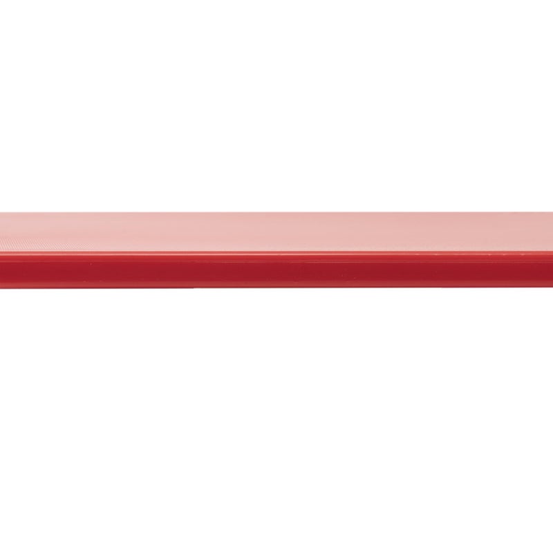Winco Heavy-Duty Plastic Cutting Board, 15" x 20" x 1/2", Red Medium - Image 4
