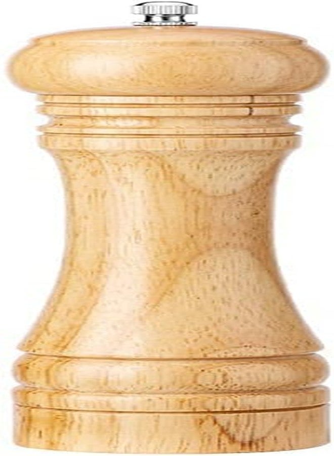 ERITIN 8 Inch Wooden Pepper Grinder, Manual Salt & Pepper Mill with Adjustable Ceramic Grinding Mechanism Grinder for Kitchen Dining - Image 1