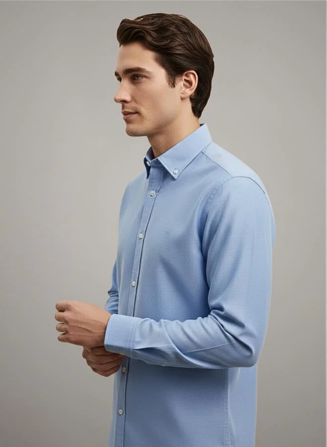 Just Nature Oxford Slim Fit shirt