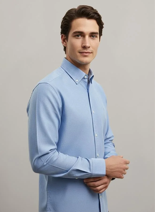 Just Nature Oxford Slim Fit shirt