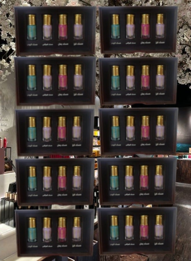 10 Pieces Perfume Oil Musk Set 3ml