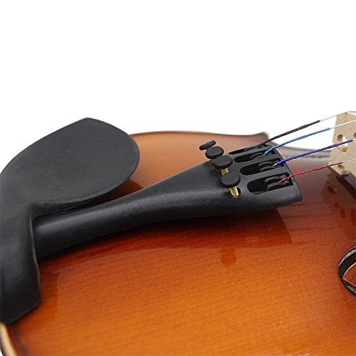 TraderPlus Ultra Composite Tailpiece with 4-tuners and Tailgut for 4/4 Violin - Image 5
