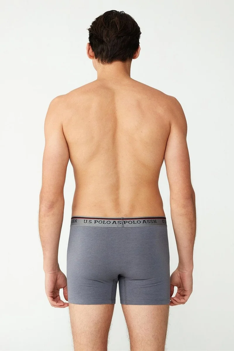 U.S. Polo Assn. 80488 Men's Modal 2-Pack Boxer-Navy Blue & Anthracite