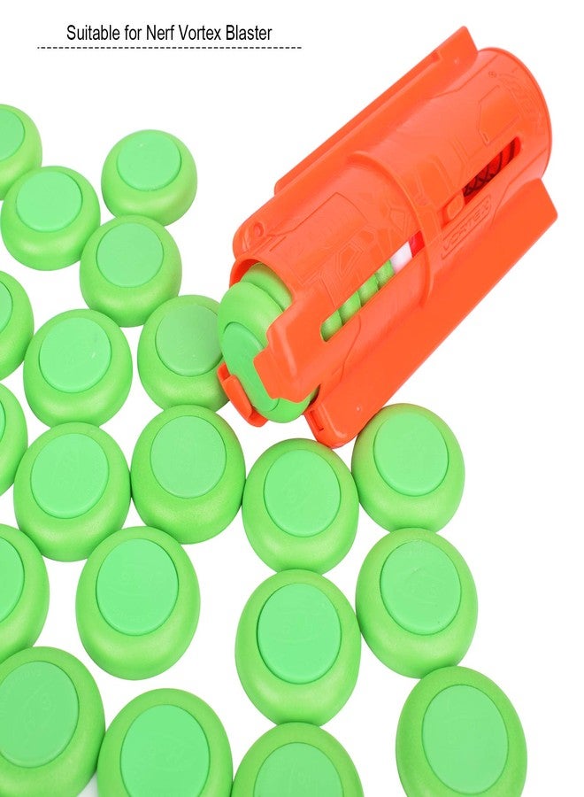 OIMIO 60 Pcs Nerf Refill Discs Bullet for Nerf Vortex Blaster Praxis Nitron Vigilon Proton Ammo - Image 3