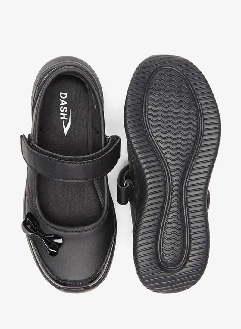 داش حذاء ماري جين مدرسية بفيونكة وإغلاق بشريط لاصق - Image 4