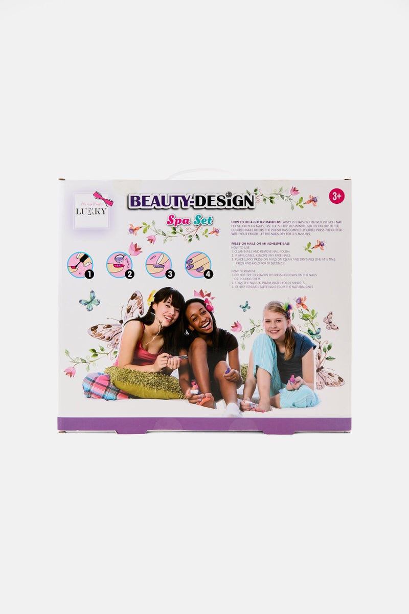 LUKKY Beauty Design All In One Mani And Pedi Spa Set - Image 4