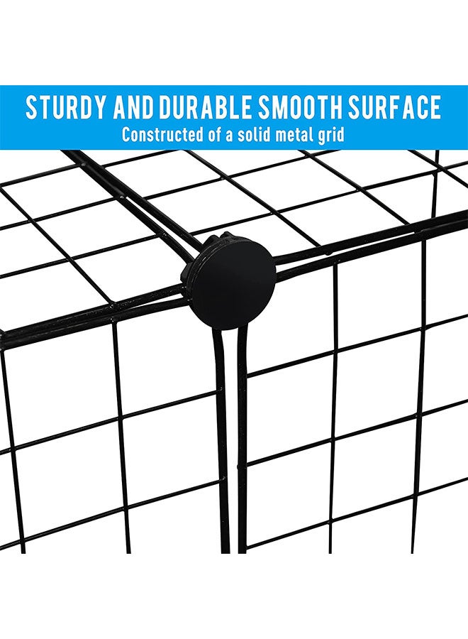 Small Animal Cage Detachable Pet Playpen Portable Metal Wire Animal House - Image 3