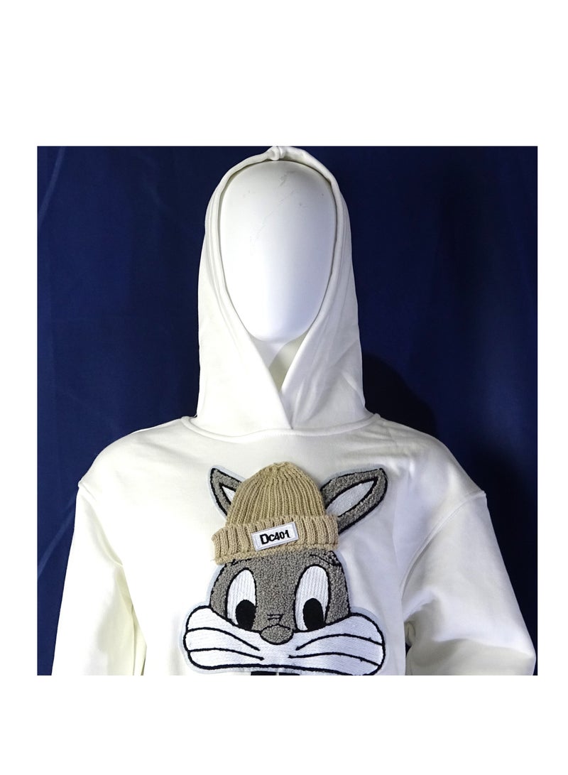 SHELTERE "Turkish made Girls' long-sleeve sweatshirt with beautiful patterns from the Shelter collection 35643." - Image 4