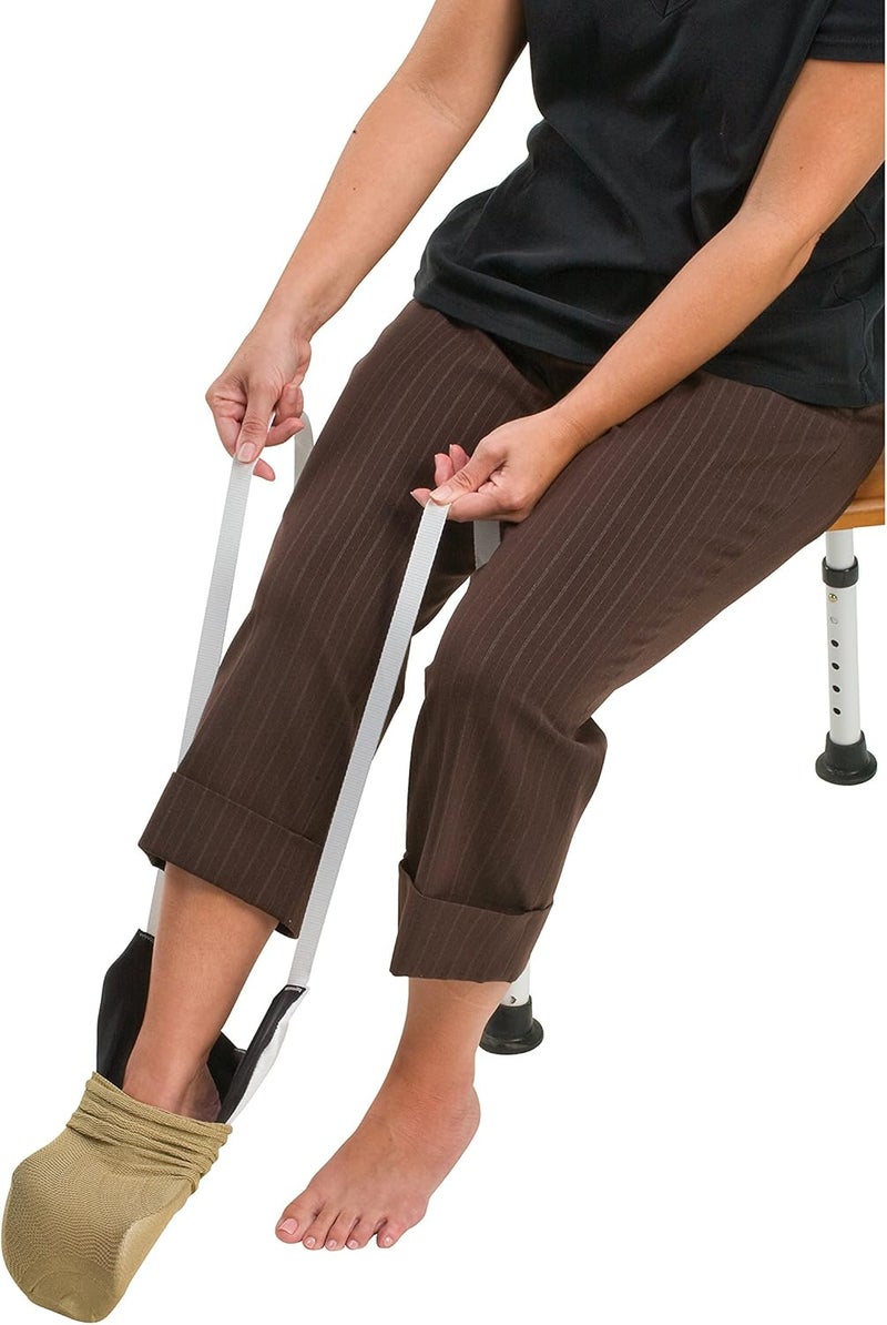 DMI Deluxe No Bend Aid for Easy Sock Application - Ideal for Limited Mobility - Image 4