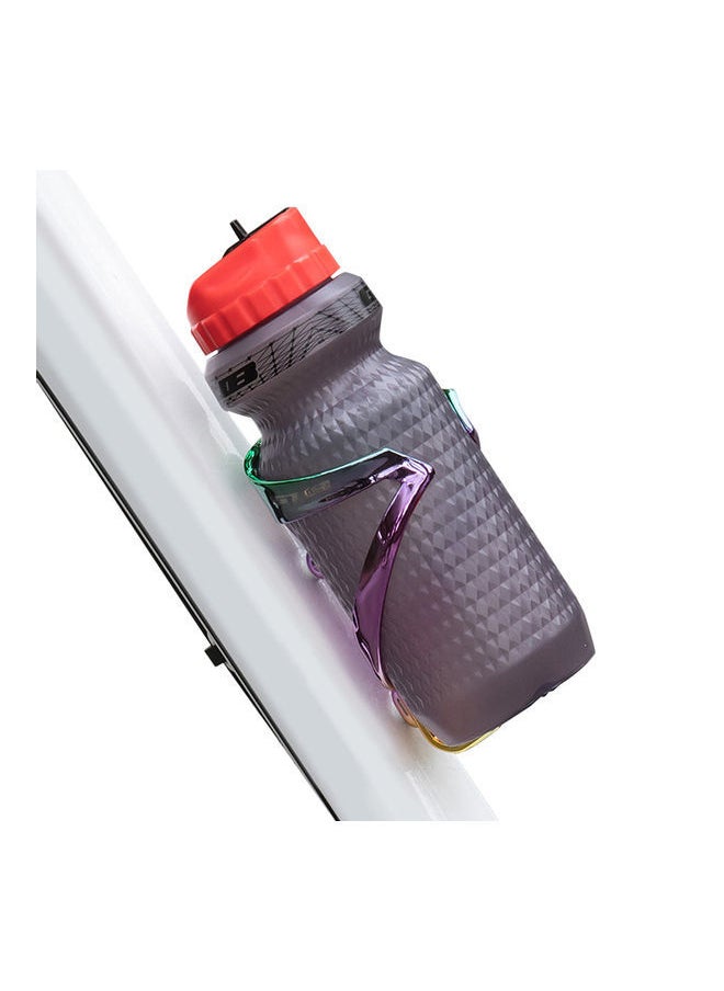 NIBEMINENT - Bicycle Water Bottle Cage Lightweight Electroplated MTB Mountain Bike Road Cycling Holder 14.3*8*8cm - Image 1