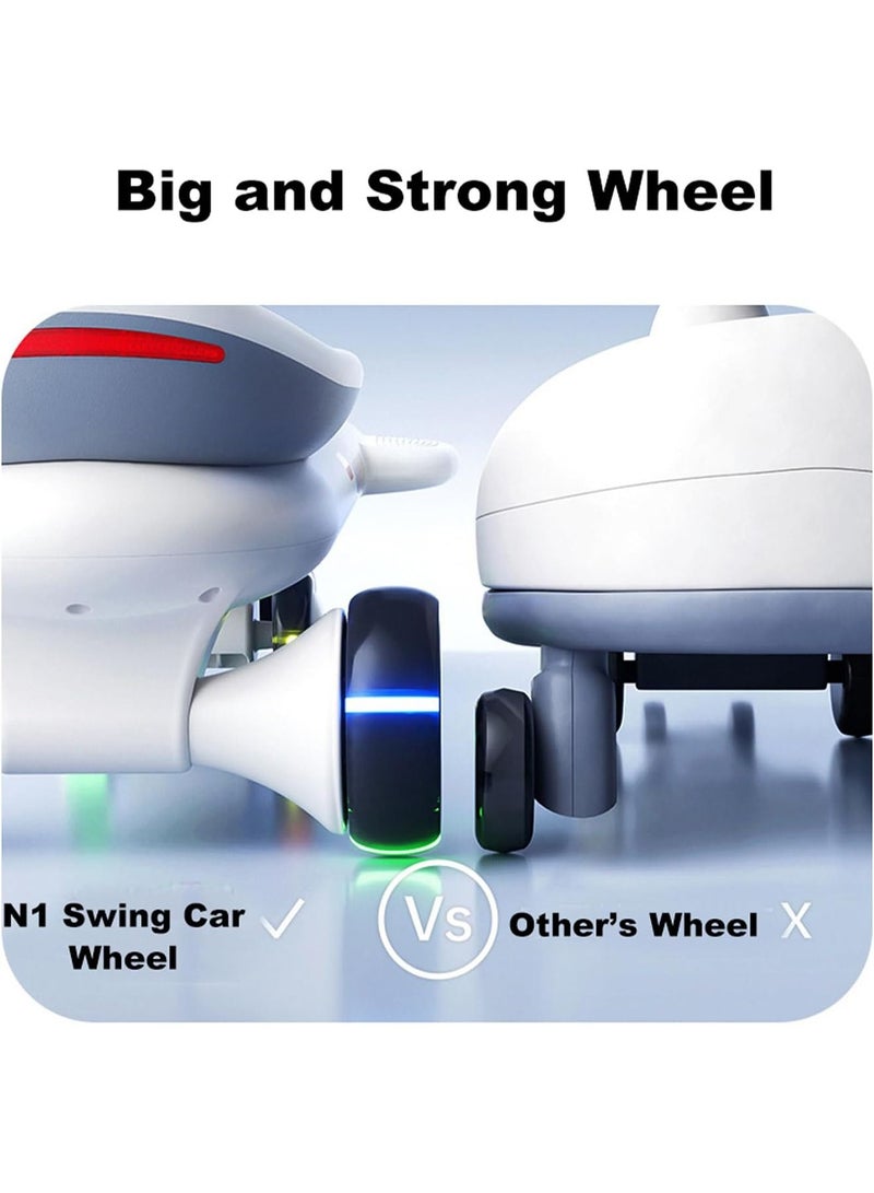LIMOS Kids Twist Swing Car Ride On Scooter with Double Bearing Lighting Wheel Ultra Strong Heavy Duty - Image 4
