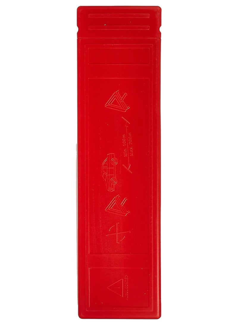 Generic Premium warning triangle foldable safety car emergency roadside Kit  - Image 3