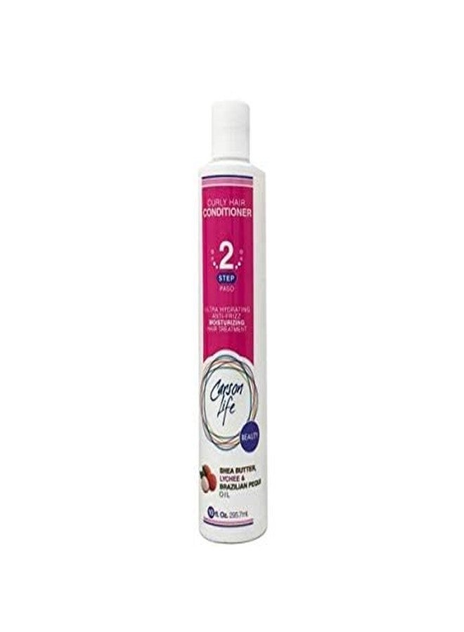 CARSON LIFE 4 Stage Hair Care System Kit For Curly Hair (Shampoo, Conditioner, Leave In Conditioner & Curly Hair Mask) - Paraben and Sulfate Free - Image 4