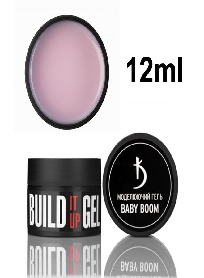 Kodi Professional Build It Up Gel - Modeling Builder Gel. Nail Extension. Strengthening Nail (Baby Boom 12ml, 15ml with Brush) - Image 2