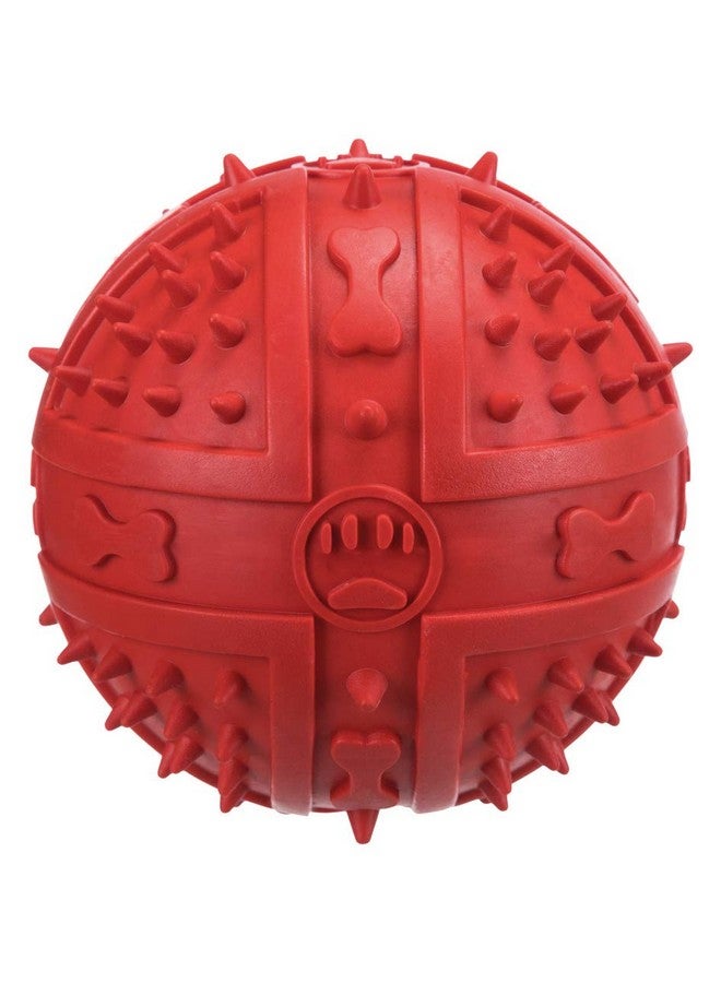 تريكسي لعبة كرة مطاطية طبيعية للكلاب، لعبة نطاطة، 9 سم (ألوان متعددة، احصل على أي لون عشوائي)