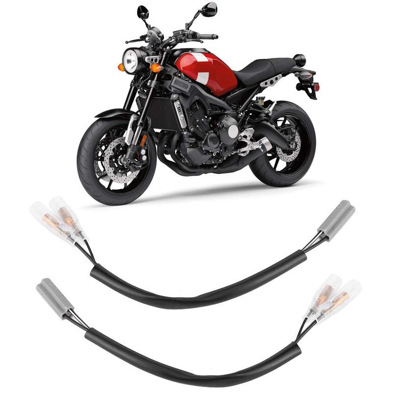Fydun for Turn Adapter Replacement, 7.5in Turn Wiring Adapter Plug Motorcycle Parts Lights Retrofit for YZF‑R6 YZF‑R1 FZ6 FZ10 - Image 2