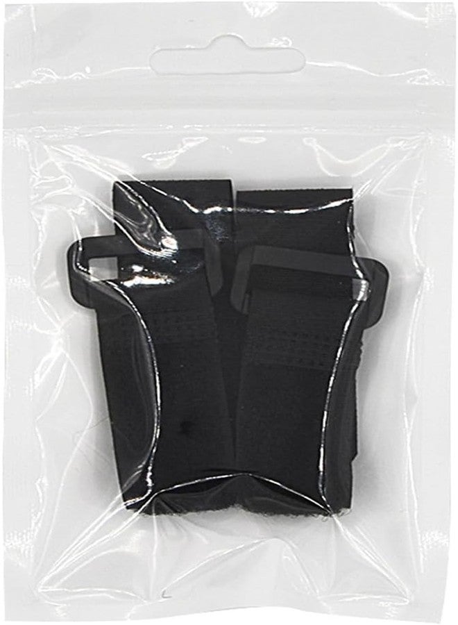 WsjiaboFux 2Pcs Black Anti Crow Rooster Cockerels Anti-Hook No Noise Nylon Neck Strap Pet Collar for Small Roosters - Image 1