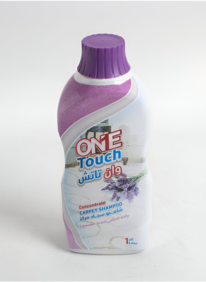 One Touch Lavender Scent Carpet Shampoo 1 Liter  - Image 2