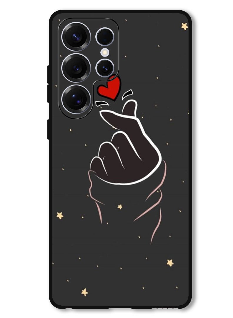 Theodor Protective Case Anti Scratch Shock Proof Bumper Cover For Samsung Galaxy S25 Ultra Snap Love - Image 1