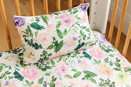 Pobibaby Pobi Baby 13x18 Cotton Pillowcase - 2 Pack Premium Toddler Pillowcase - Ultra Soft Jersey Knit - Crib Pillow, Kids Pillow, Travel Pillow Case Cover (Allure) - Image 4