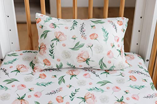 Pobibaby Pobi Baby 13x18 Cotton Pillowcase - 2 Pack Premium Toddler Pillowcase - Ultra Soft Jersey Knit - Crib Pillow, Kids Pillow, Travel Pillow Case Cover (Allure) - Image 2