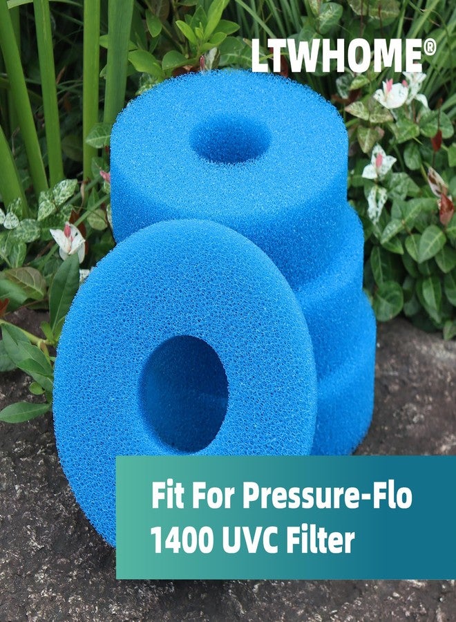 LTWHOME Compatible Foam Sponge Filter 25PPI Fits for Laguna Pressure-Flo 1400 UVC Filter(Pack of 4) - Image 2