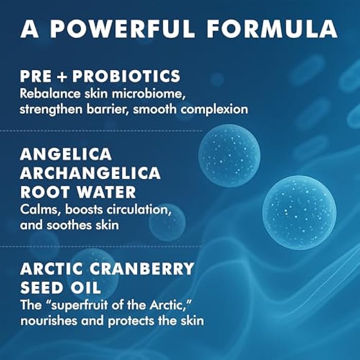 skyn ICELAND Nordic Renewal Pre and Probiotic Face Cream, Supports Skin Microbiome Barrier, Hydration and Radiance. Moisturizer for Dry, Sensitive Skin, 1.6 Fl Oz - Image 4