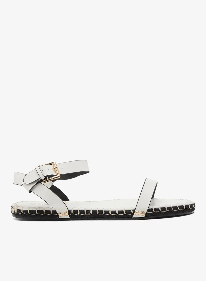 Ginger Double Strap Casual Flat Sandal